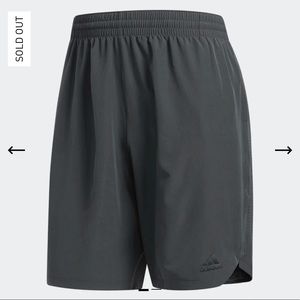 Gray Adidas Axis Wvn Shorts
